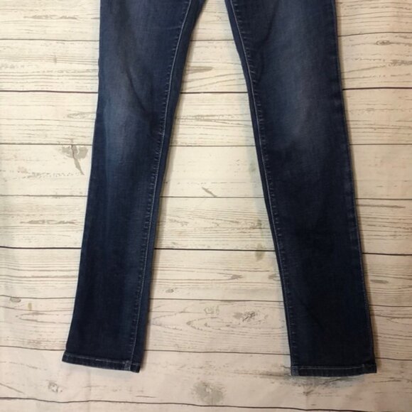 Pilcro & the Letterpress Skinny Jeans 28 Dark Wash Anthropologie - Picture 2 of 8